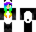 sexy rainbow panda