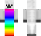 alpaka with rainbow