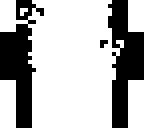 black and white slime