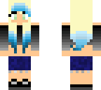 blue and black