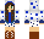 blue berry cake girl