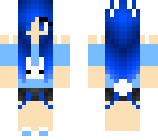 blue bunny girl