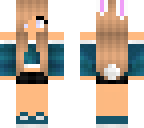 blue bunny girl
