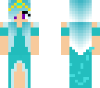 blue haired elsa