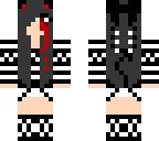 cat devil girl crying blood