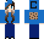 cute cookie monster skin