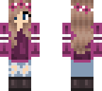 cute purple girl 