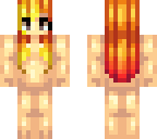 flames hair base