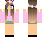 pink flowercrown