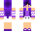 purple girl