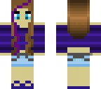 purple girl