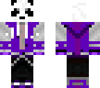 purple pink blue panda