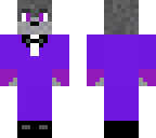 purple tux wolf