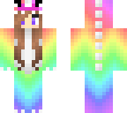 rainbow girl