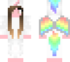 rainbow unicorn girl