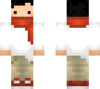red scarf