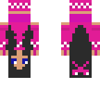 upside down floating pink girl