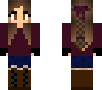 violet bow