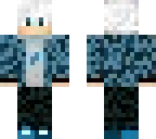 white hair boy