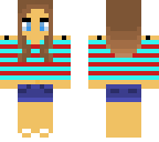 blue and red girl