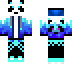 blue cold panda