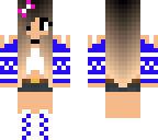 blue girl