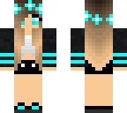 blue girl