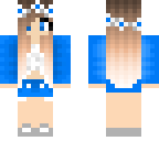 blue girl
