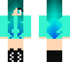 blue girl