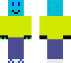 blue man