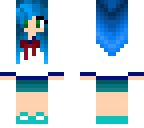 blue school girl