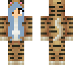 blue tiger girl