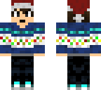 boy with christmas hat