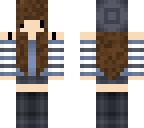 brown hair chibi