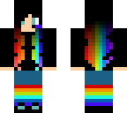 dark rainbow girl