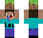 derpy guy holding dirt