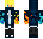 fire and water blonde boy