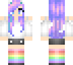 girl rainbow