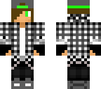 grean emo boy