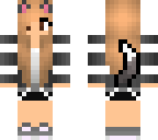 grey cat girl