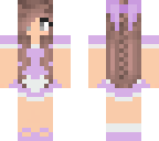 pretty purple maid
