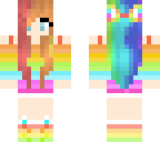 rainbow girl