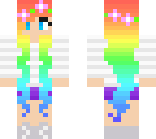 rainbow girl