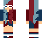red n blue with glasses