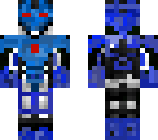 robot azul