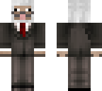 sheep with mustache in suit