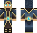 young blue mage