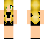 blonde base green eyes