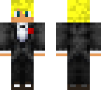 blondey in a tuxedo