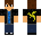 blue and yellow dragon guy